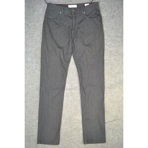 Brax Cooper Fancy‎ Pants Mens 32x33 (Tag 32x34) Gray 5 Pockets Regular Fit